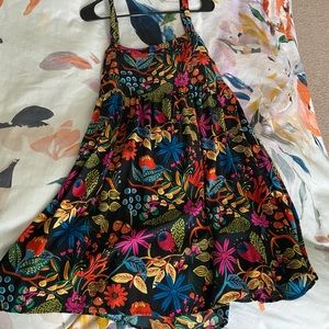 Natural Life patti dress neon floral L